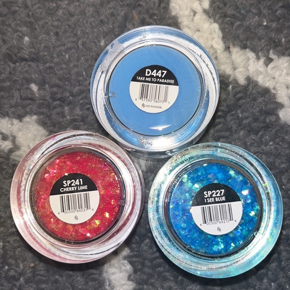 Kiara Sky Acrylic Take Me To Paradise, Cherry Lime and I See Blue - Picture 2 of 5